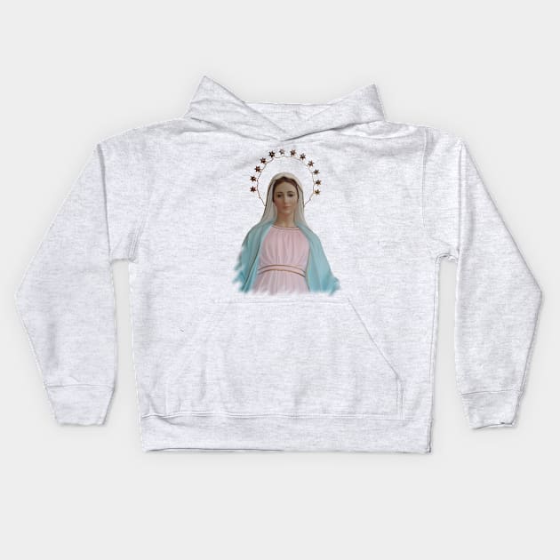 Our Lady Kids Hoodie by alinerope